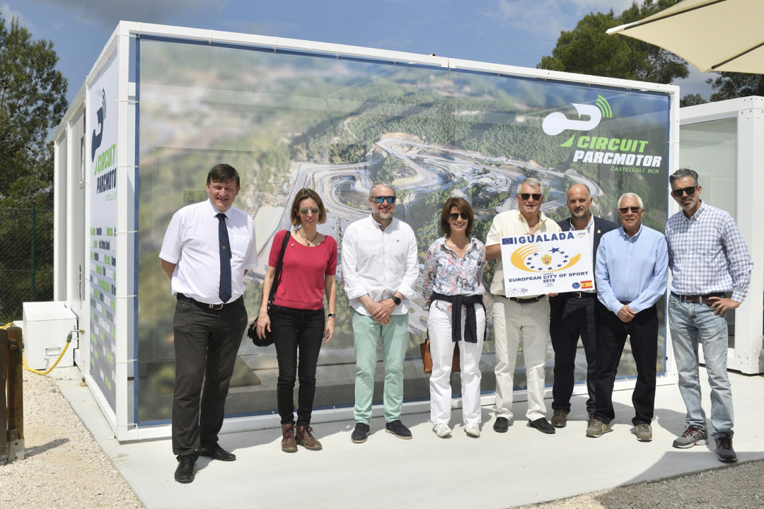 ParcMotor Castellolí, con la candidatura Igualada Ciudad Europea del Deporte 2019