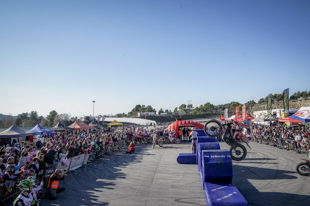 El Trial Solidari en Kini MotorPark Castellolí, un éxito total